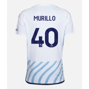 Nottingham Forest Murillo #40 Udebanetrøje 2023-24 Kort ærmer